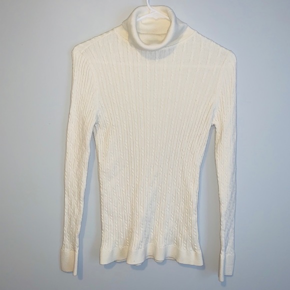 Talbots Tops - Talbots ivory sweater10